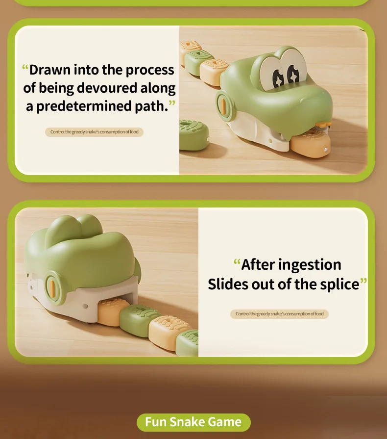 New Electric Remote-Controlled Snake Magnet Car,Parent-Child Interactive MultiPlayer Battle Toy,Christmas Birthday Gift for Kids