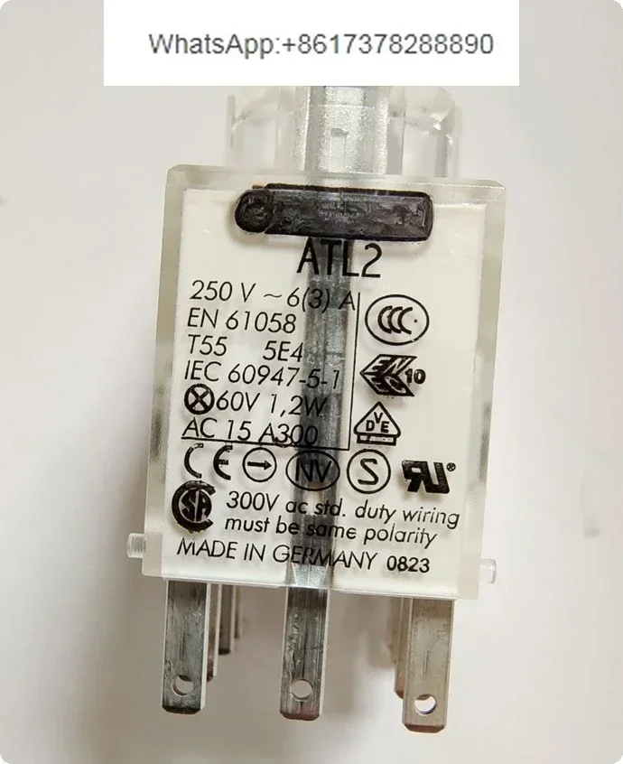 

Кнопка Touchpoint ATL2 самосброс/миттєвая, с патроном лампы 2НЗ+2НО 250В/6А