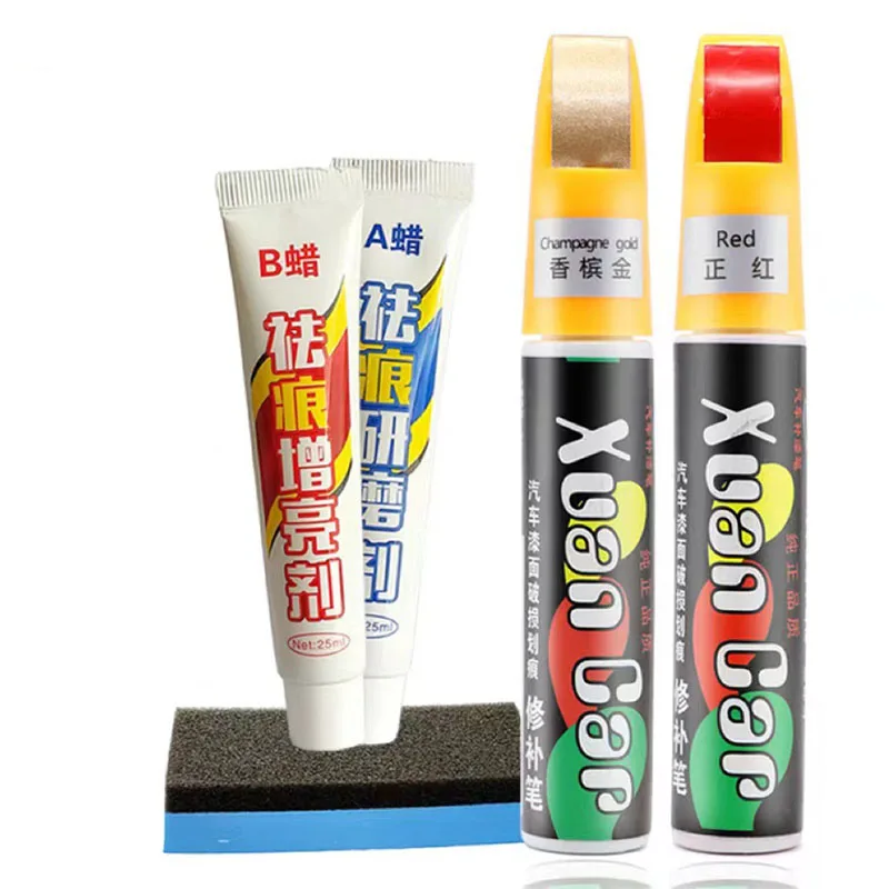 

Car Paint Scratch Wax Paint Repair Pen White Red Black Car Paint Scratch Repair Tool Scratch Repair Shenqi Car Maintenance