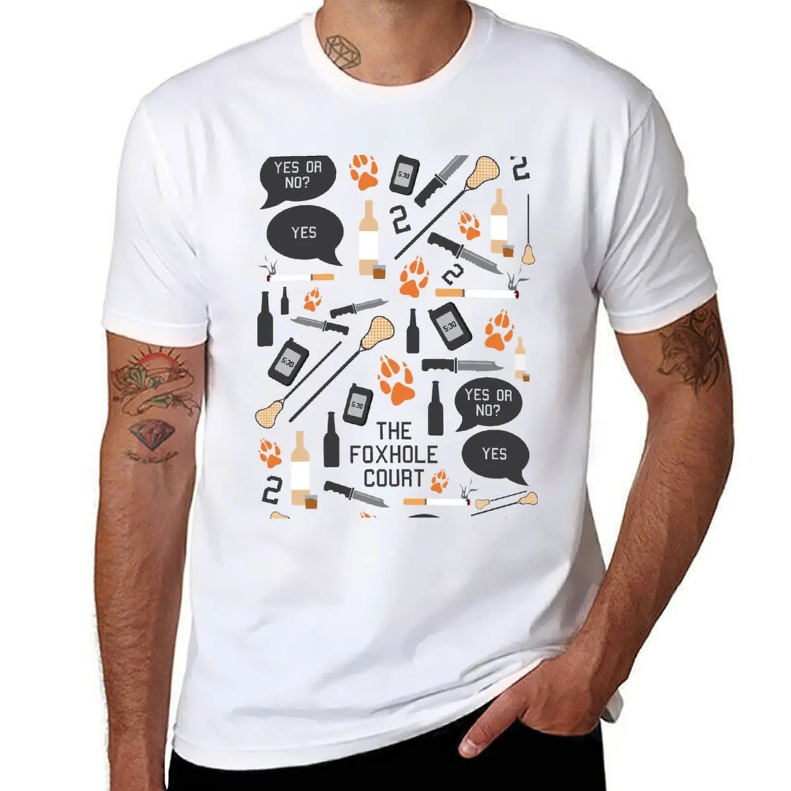 

T-Shirt man oversize man Pattern Foxhole designer The graphic shirts shirts Court t t t anime shirt