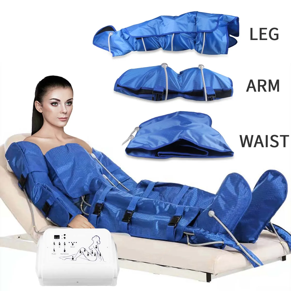 Air Pressure Slimming Suit For Body Slimming Weight Loss Body Relax Detoxing Machine Massage Leg Foot Massager Pain Relief