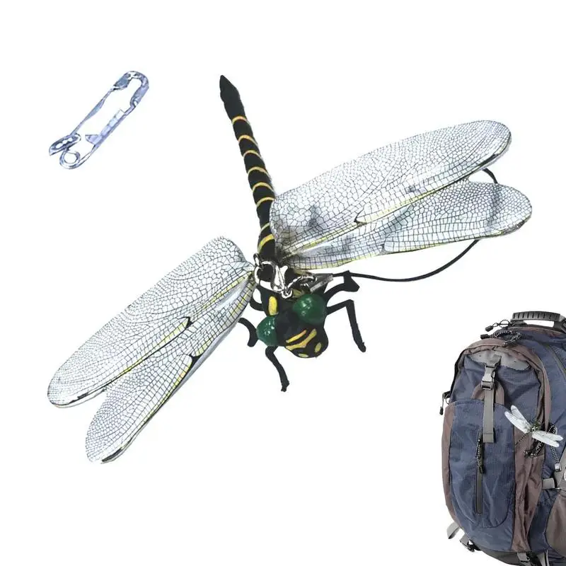 

Fly Repeller Tool Simulation Dragonfly Mosquito Repellent Insect Model Outdoor Hanging Ornaments Realistic Animal Model