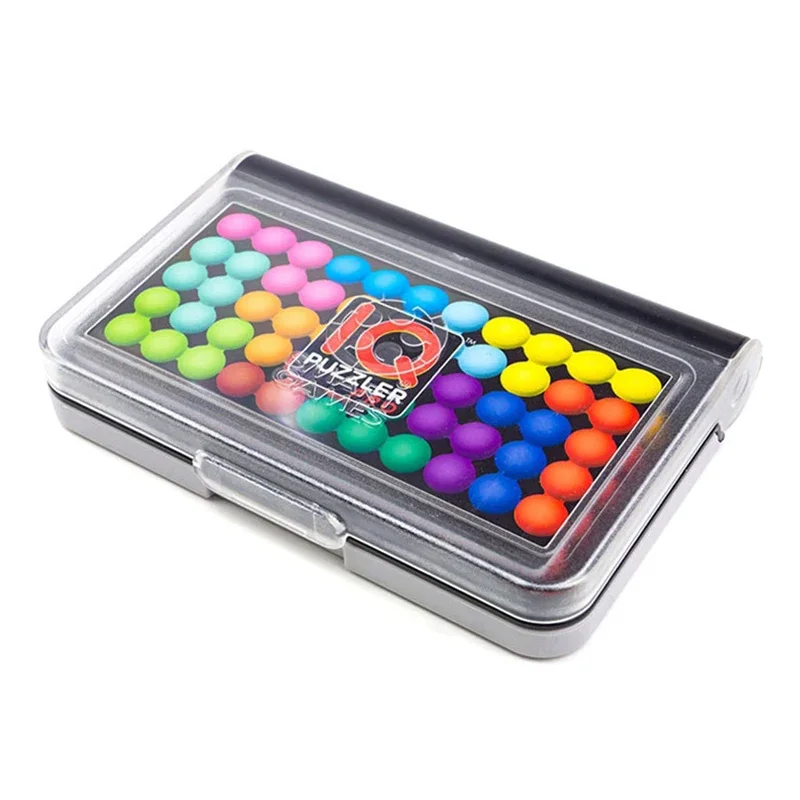 1 صندوق ألعاب مونتيسوري الذكاء الخرز السحري السفر للأطفال والكبار لعبة الدماغ بناء المهارات المعرفية #5