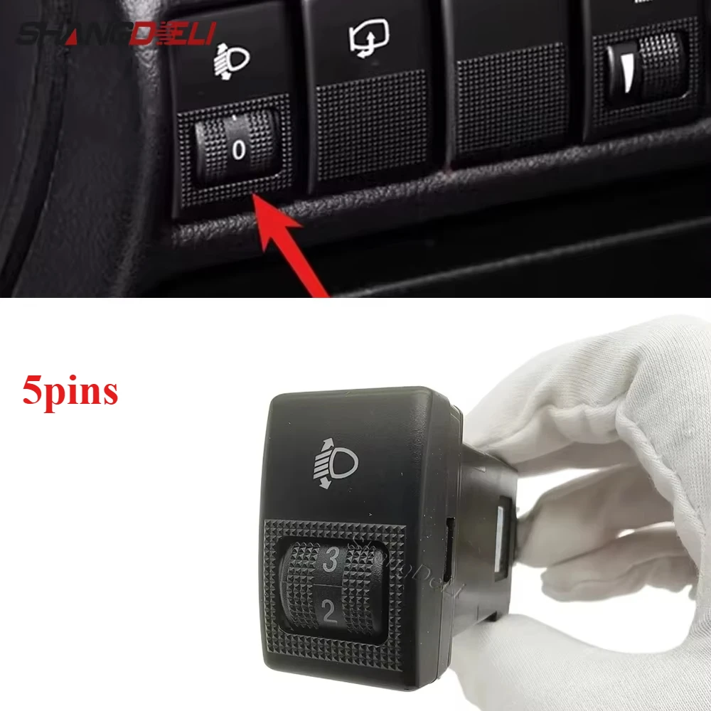 

Car Headlight Adjustment Control Switch for Mazda M6 Besturn B70 Headlight Height Adjustable Switch Button