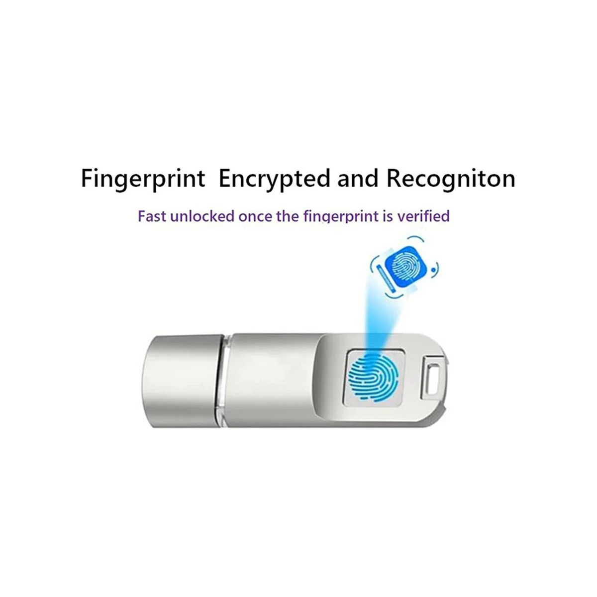 Fingerprint USB3.0 Flash Drive 64G Accurate Identificaiotn Privacy Management Key USB Fingerprint Flash Drive