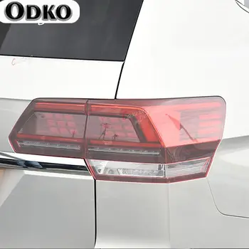 Ochranná fólie pro světlomety automobilu, průhledná černá TPU nálepka pro Volkswagen VW Atlas Teramont 2017 2018 2019, příslušenství 6 nejlepší prodej příslušenství pro VW Teramont - №4