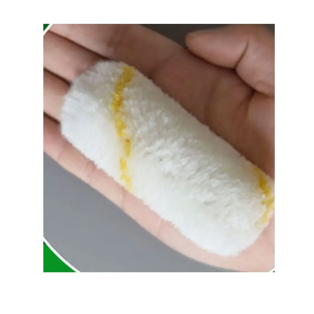 1Set/11PCS 4-12 Inch Roller Brush Long-Haired Replaceable Brush Head Mini Roller Set Polyester Blend 360° Rotation
