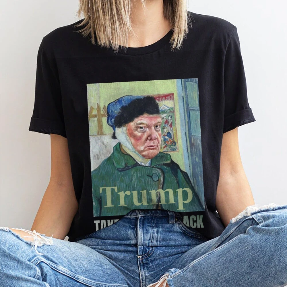 Trump Image Graphic Print Tshirts Trump Rally Shooter T Shirt Donald Trump Mugshot T-shirt 2024 Street Cotton Tees Top