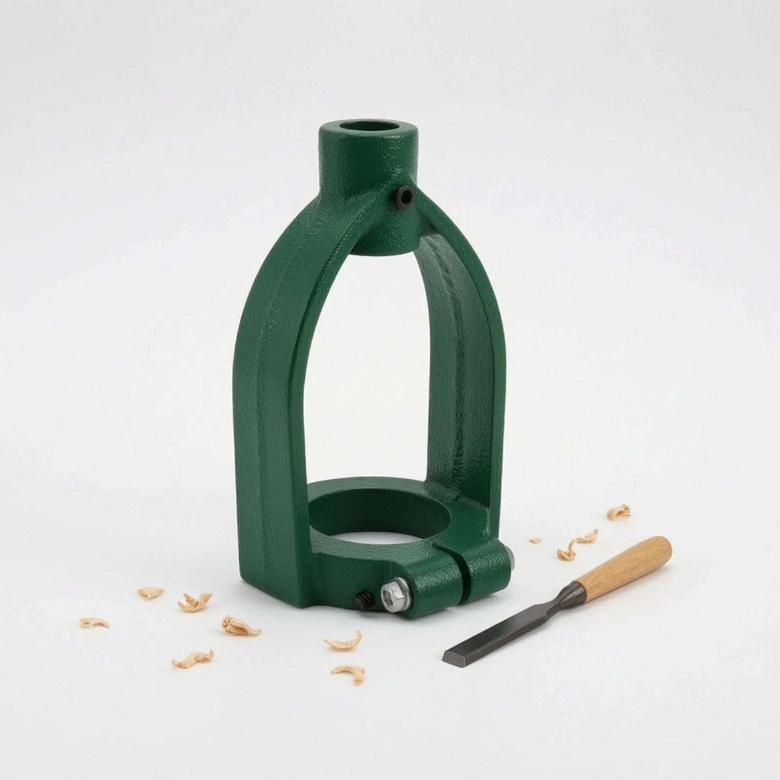 Square Hole Drilling Fixing Bracket Stable Square Hole Drill Bracket Mortising Attachment Secure Drill Stand with Clamp