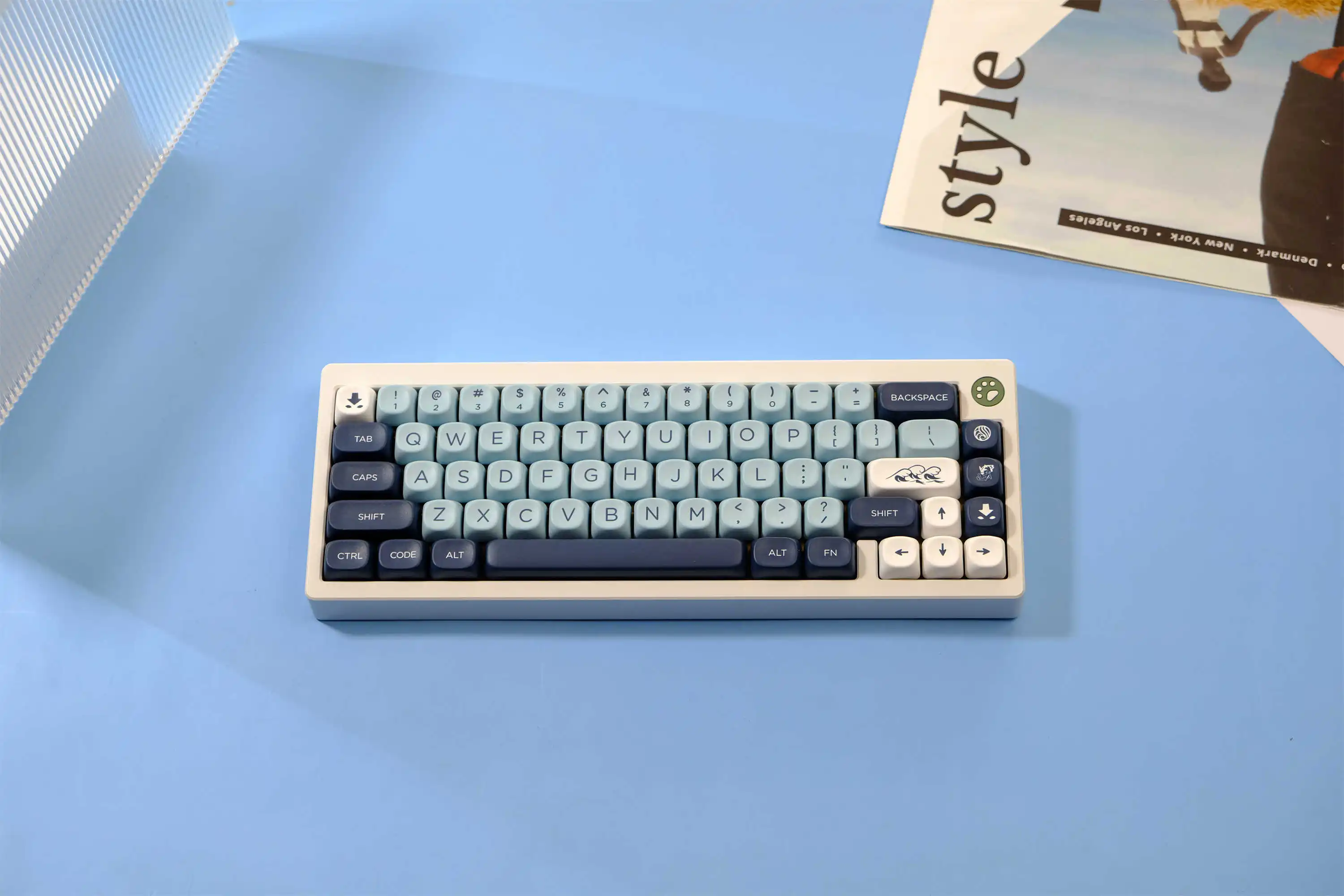 GMK Secret Water Keycap 126 Keys PBT Keycaps MOA Profile DYE-SUB Customized Keycaps For Mechanical Keyboard