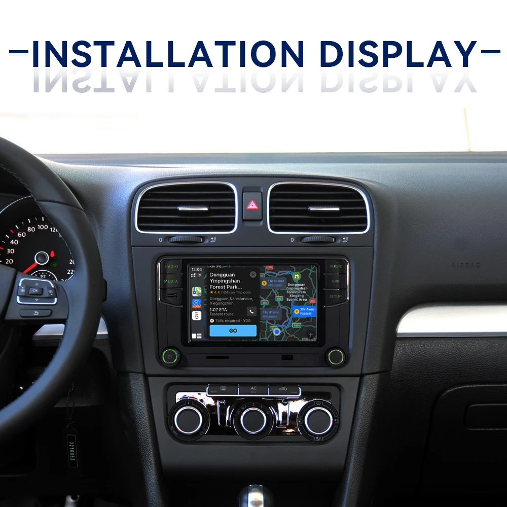 الضوء الأخضر RCD360 Pro Noname MIB Carplay راديو السيارة أندرويد السيارات بلوتوث الوسائط الملاحية لسكودا اوكتافيا اليتي سوبر B