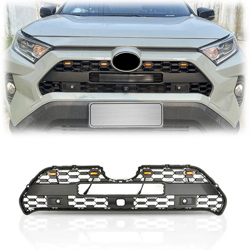 

Spedking New Style Factory Wholesale Price Modified Accessories ABS Front Grille For 2019-2022 RAV4 Car Grille