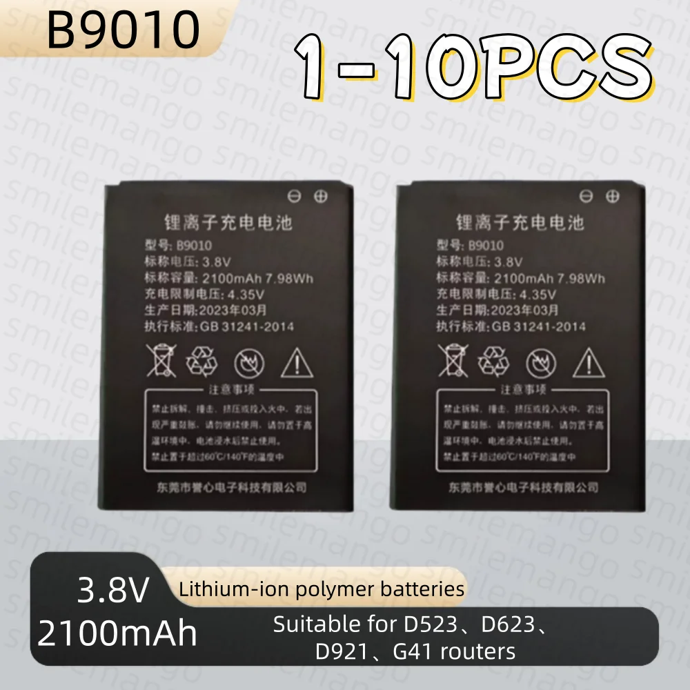 

2100mAh B9010 Battery For TIANJIE MF901 MF903 MF903 Pro LR112A LR112E LR113D LR113L 4GRouter High Quality