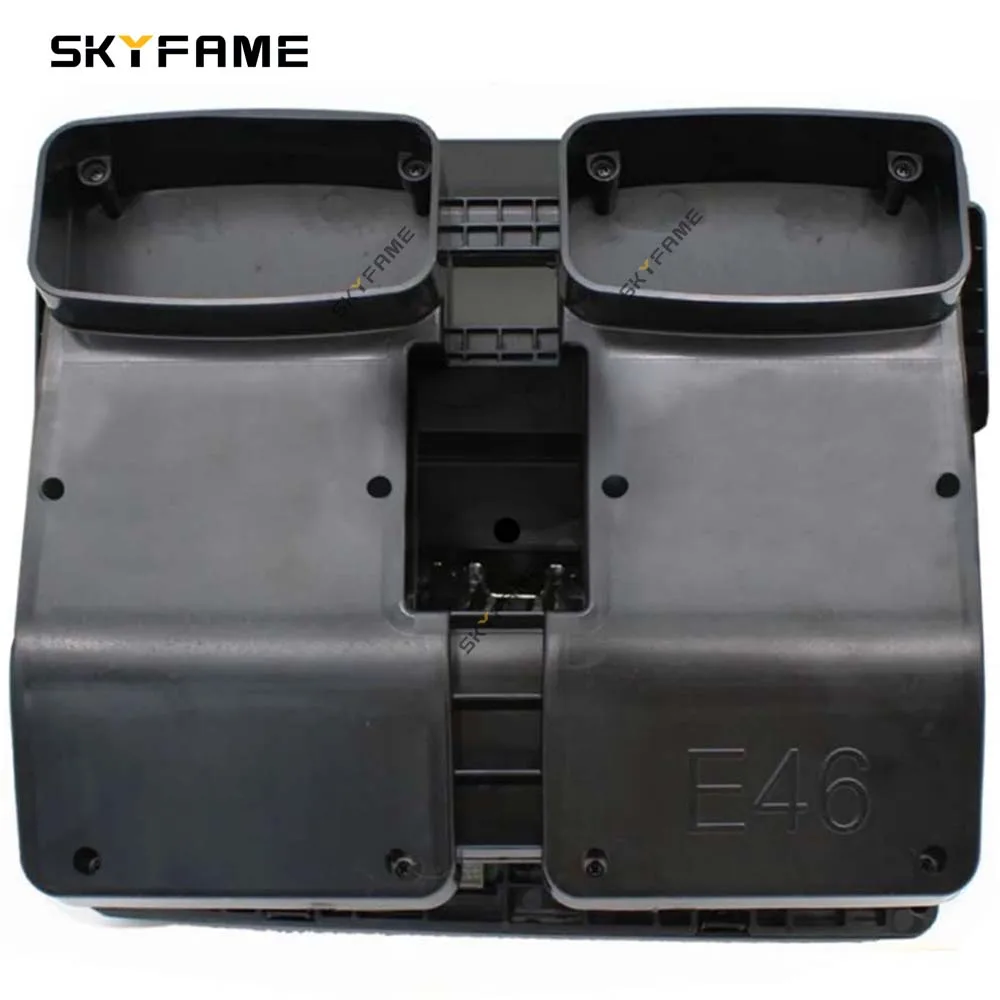 SKYFAME Car Frame Fascia Adapter Canbus Box Decoder Android Radio Dash Fitting Panel Kit For BMW 3 Series E46 M3