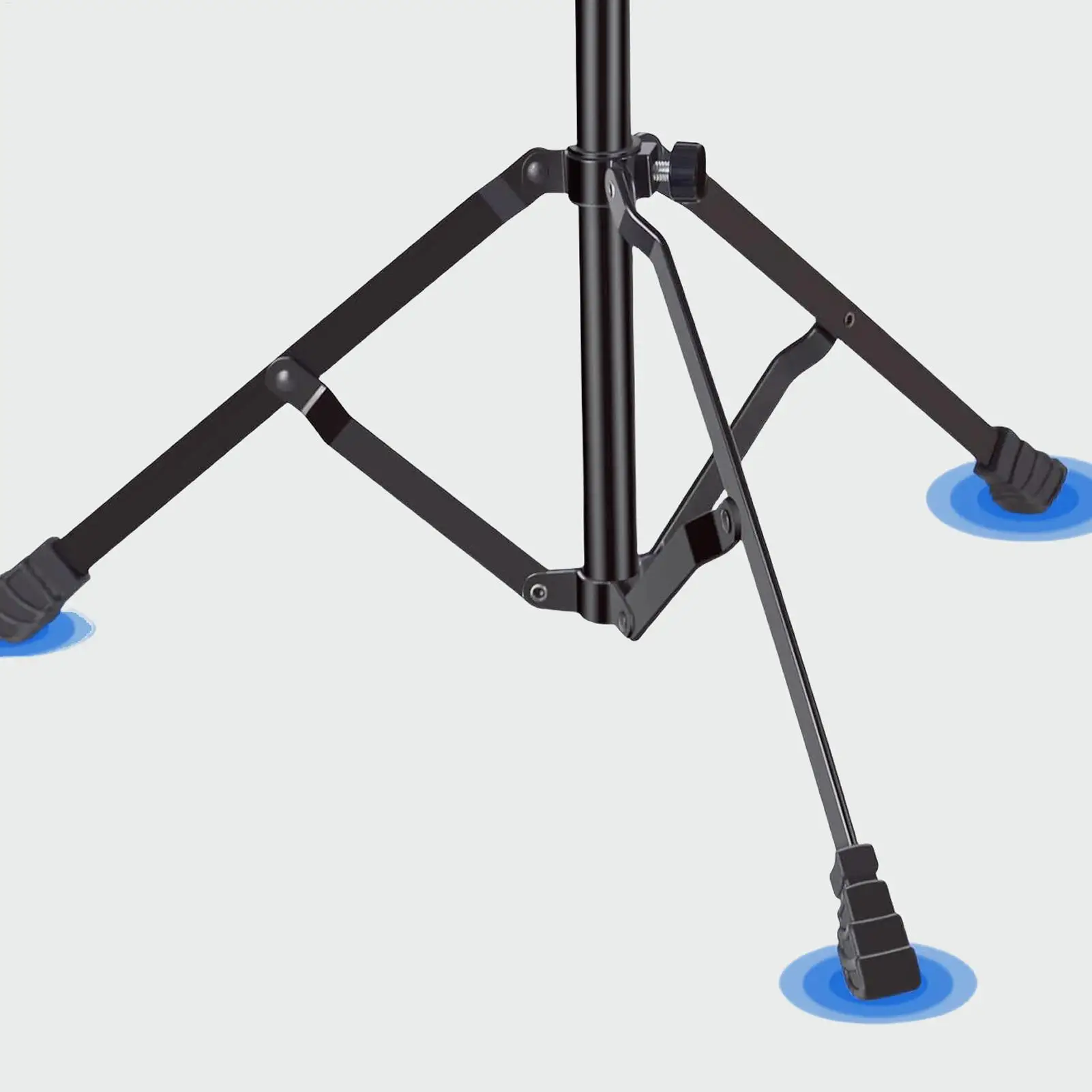 

Trombone Stand Trombone Stand Holder Triangular Music Instrument Accessory For Stage Live Streaming Concert Recording Studio