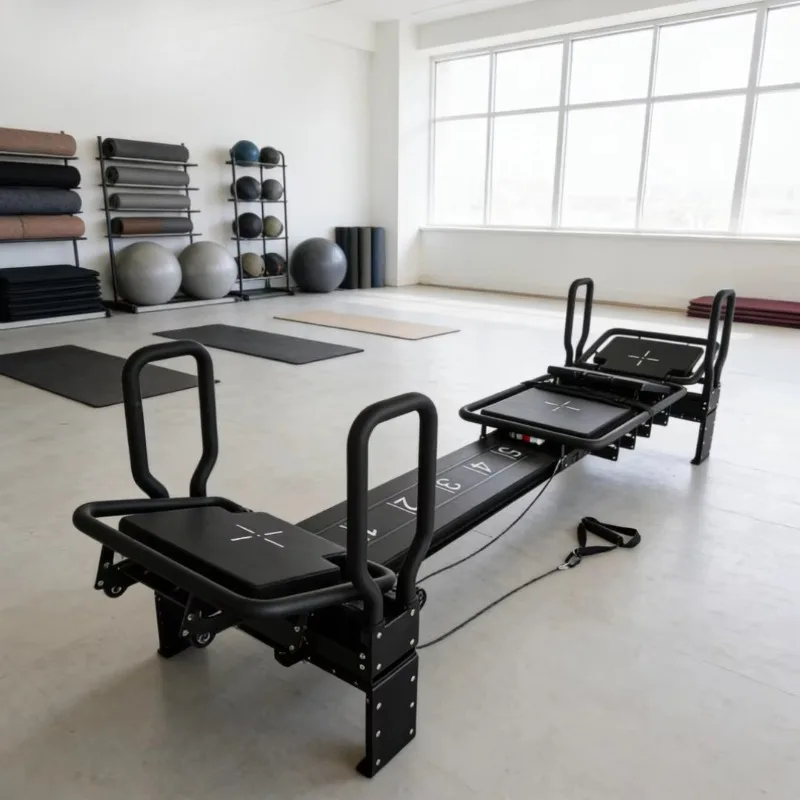 High Quality Aluminum Reformer Machine - Adjustable Pilates Reformer Machine for Home and Commercial Studios