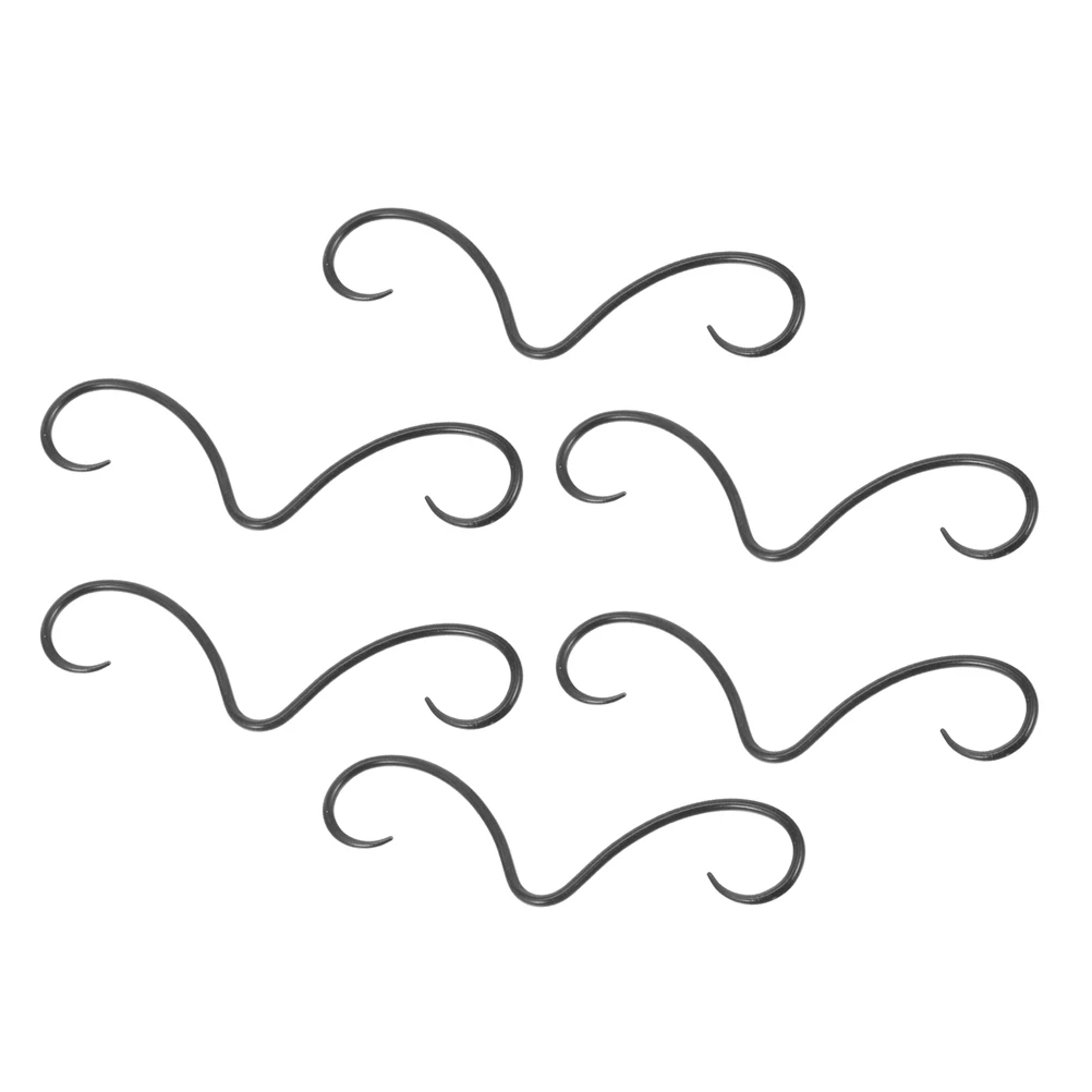 

6 Pcs Beard and Nose Septum Accessories Piercing Hangers Ring Jewelry for Women