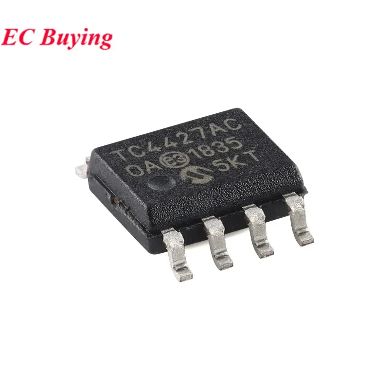 5Pcs/1pc TC4427AC TC4427ACOA TC4427ACOA713 TC4427A TC4427 SOIC-8 1.5A Dual High-Speed ​​Power MOSFET Driver IC Chip