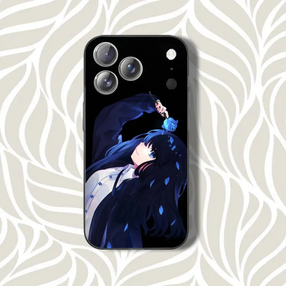 شعبية A-Ado Kyogen U-Uta آيفون 17,12,11,14,13,15,16,Plus,Air,Pro,Max,E,Mini ل Magsafe المغناطيسي متجمد رمادي جراب هاتف