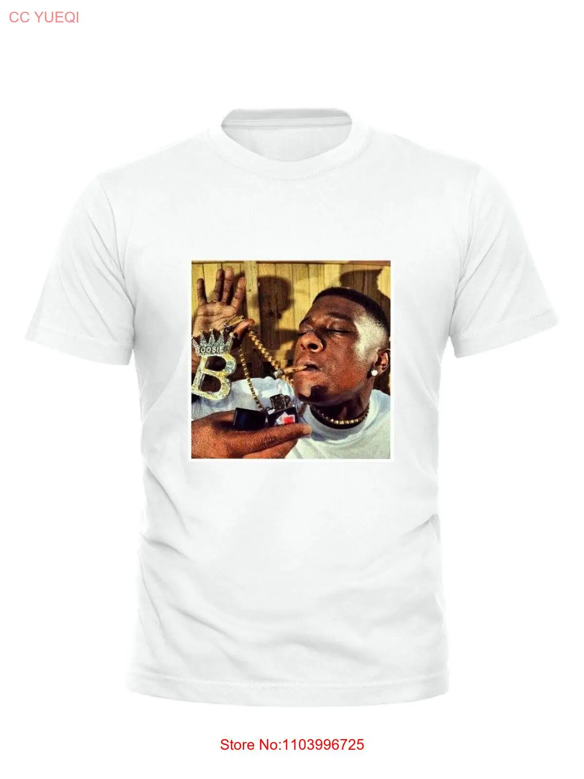 lil boosie white t-shirt unisex Choose Your Shirt