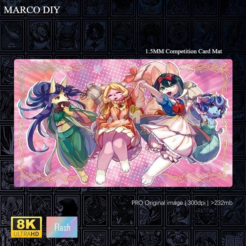 

Оригинальный игровой коврик Yugioh Fairy Tail своими руками Yu-Gi-Oh! Коллекционные карточные игры Коврик для соревнований Duel Plate Резиновый коврик для карт 1,5 мм