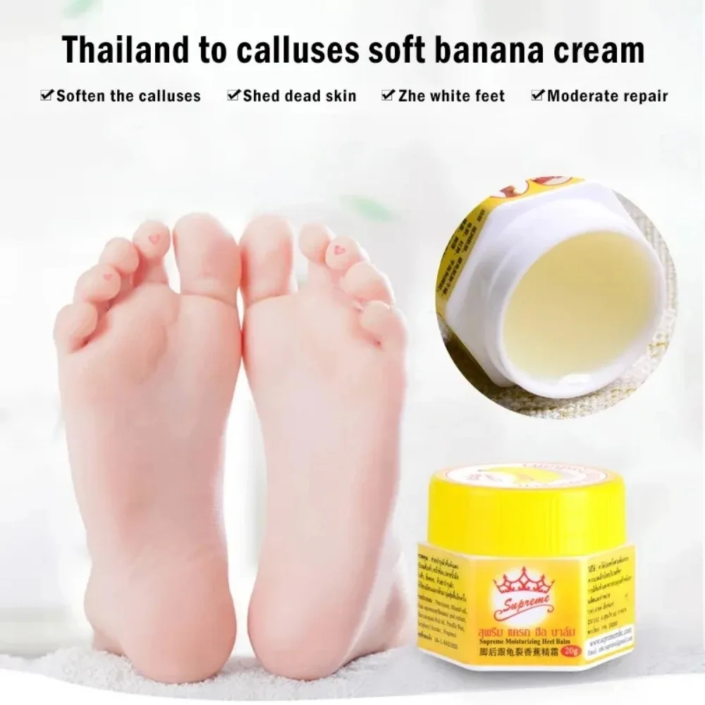 Heel Crack Repair Cream Anti Aging Banana Oil Moisturizing Cream  Dead Skin Repair Cream Winter Hand and Foot Care penetration