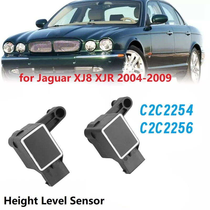 

For2PCS Rearair Suspension Height Level Sensor C2C2254 C2C2256 For Jaguar XJ8 XJR 2004-2009 Headlight Level Sensor