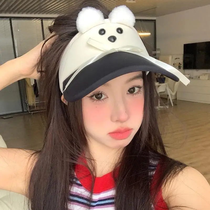 قبعة R1WE الرياضية ذات الظل الشمسي، قبعة الشمس الفارغة، قبعة الباليه ذات الأقواس المسامية للتمرين