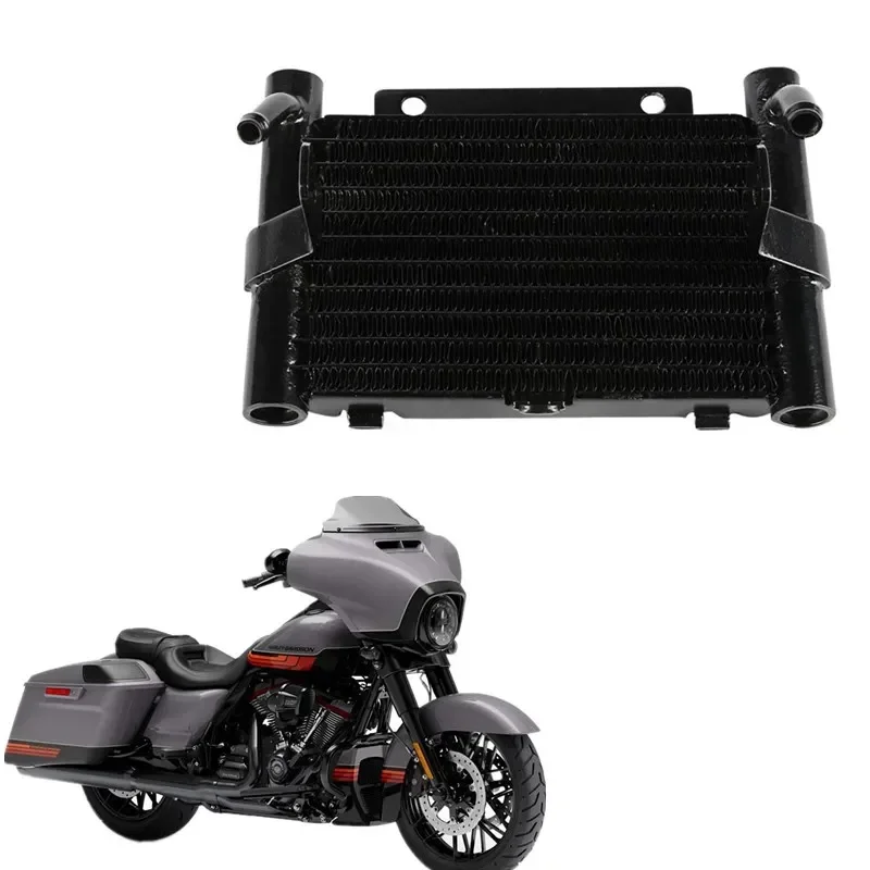 

Для Harley Touring Road King Street Electra Glide Ultra Classic FLTRX 2017-2022 аксессуары для мотоциклов аксессуары масляный радиатор