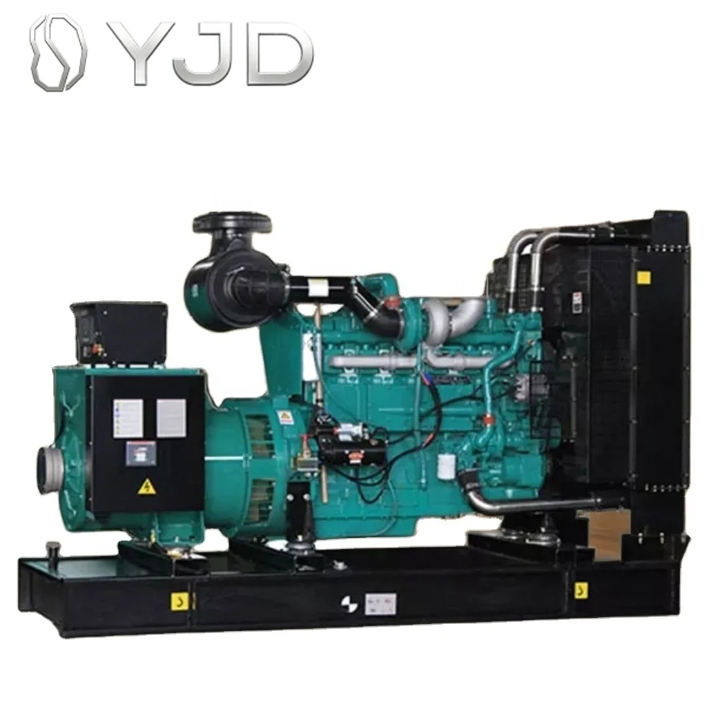 DYJD KC61 200 Kva Diesel Generator Silent Type 220V Rated Voltage 1500Rpm Includes Sound Attenuated Enclosure Electronic
