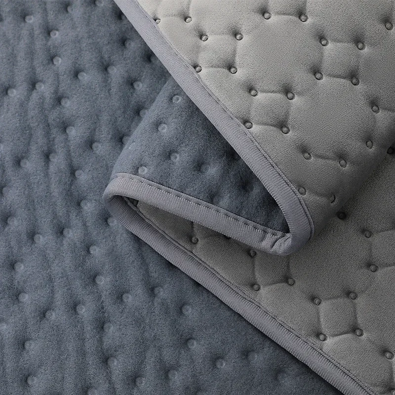 220V soft flannel velvet single/double household electric blanket 150 * 80cm/160 * 130cm small heated bed sheet