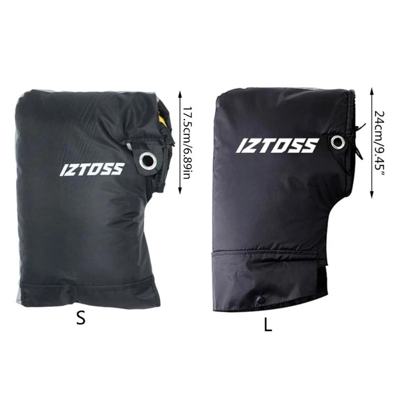  Bike Handlebar Mitts Winter Cold Weather Mittens Gloves Rainproof Unisex Bicylce Hands Warmer Cover for Mountain Cycling view 6