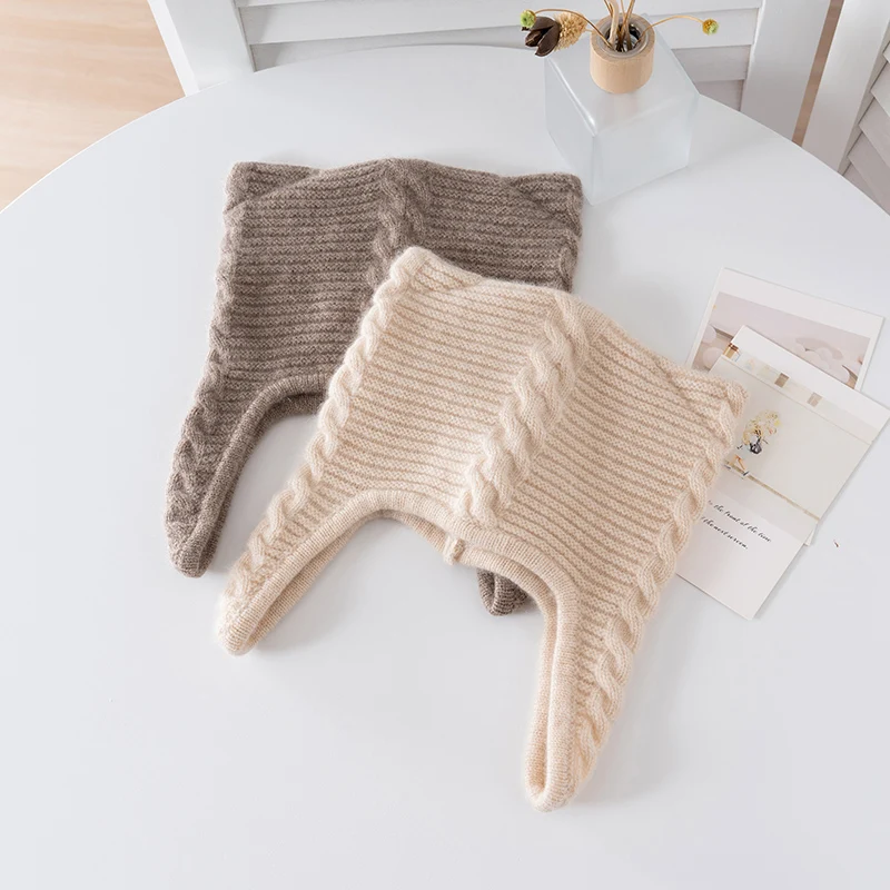 chapeau-de-protection-pour-les-oreilles-des-enfants-ytfidio-100-laine-couleur-unie-article-tendance-chaud-et-confortable-soldes-283