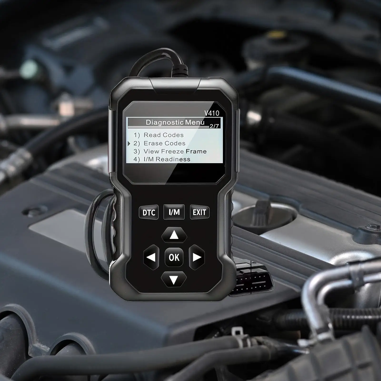 

Универсальный автомобильный OBD-сканер, диагностический инструмент, считыватель кодов, тестер автомобильного напряжения, сканер кода неисправности двигателя, диагностический инструмент тестера