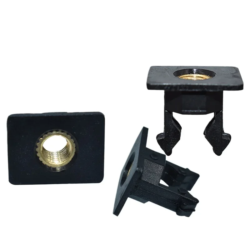 

For Chery Tiggo 7 Tiggo 8 5 Arrizo Mart Vehicle License Plate Fixing Nut Base Buckle Clip Automotive Exterior Accessories 1pcs