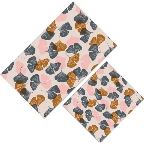 Cici Design Pastel Tones Autumn Leaves Closet Takımı-60x100-50x60