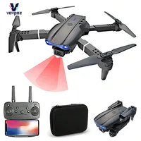 New E99 HD 8K Dual Camera Drone Optical Flow Foldable Mini RC WIFI Aerial Photography Quadcopter Helicopter