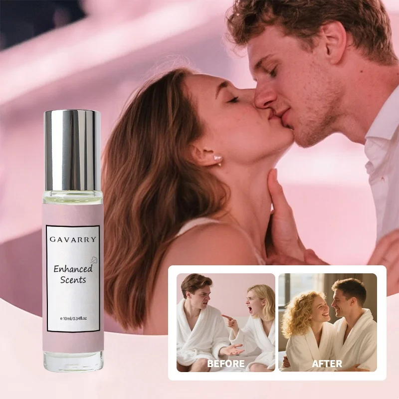 10ml Pheromone Perfume Rolling Ball Flirting Aromatherapy Long-lasting Flower Scents Fragrance Oil for Dating Daily Use