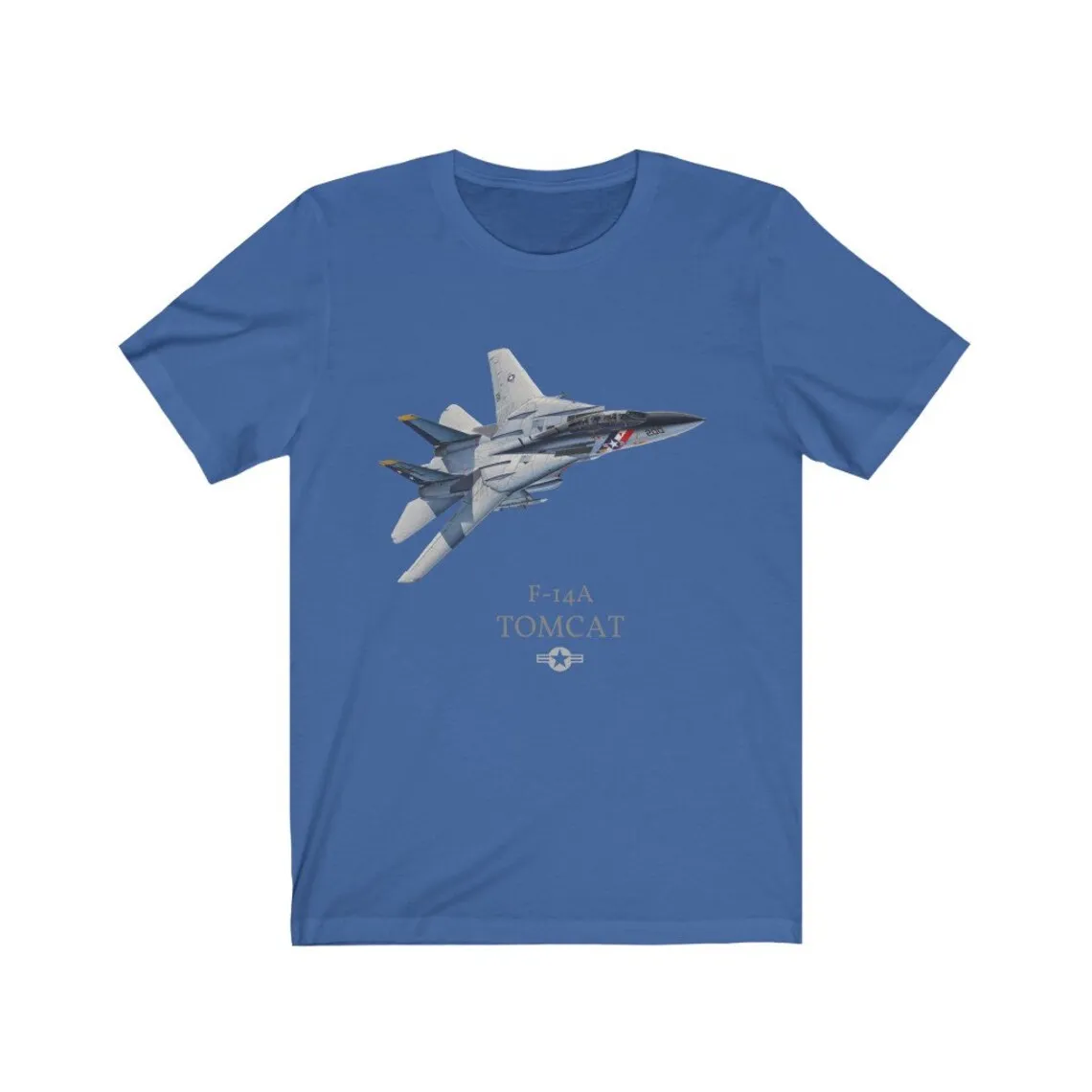 

Naval F-14A Tomcat Fighter T-Shirt 100% Cotton O-Neck Summer Short Sleeve Casual Mens T-shirt Size S-3XL