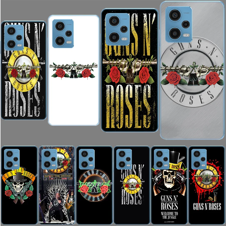 Guns n roses Good Time Funda For Phone Redmi Note 13 14 Pro+ 5G Plus 12 12C 10 10C 10A 9 9T 9C 9A 8 8A K70 K60 TPU Soft Cover Ca