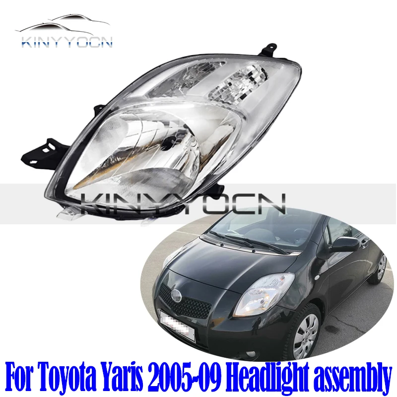 Toyota Yaris Vitz XP90 Headlight Assembly 2005-2009