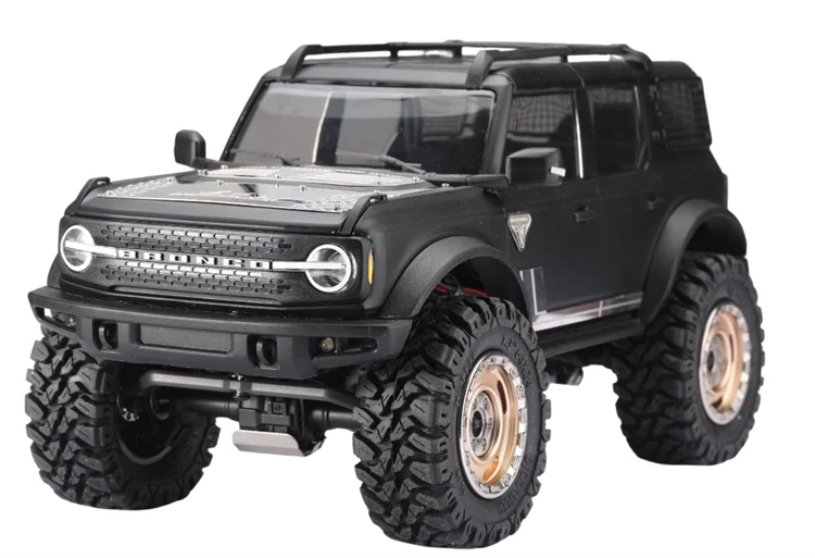 Pokrywa metalowa płyta ślizgowa element dekoracyjny ma zastosowanie do 1:18 TRX4M BRONCO RC zdalnie sterowanym samochodowym upgrade akcesoria