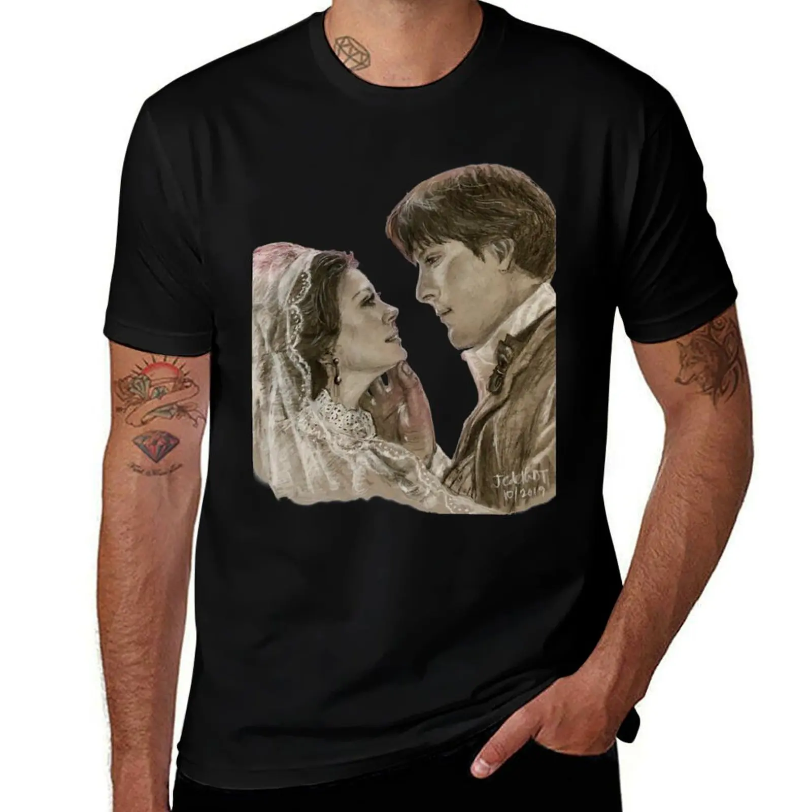 Timeless (transparent background) T-Shirt Work Wear Short Sleeve T-Shirt