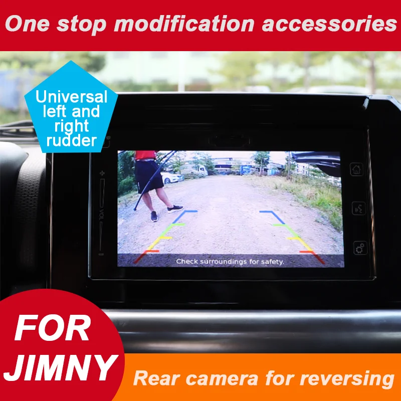 Vehicle Reverse Camera for Suzuki Jimny JB64 JB74 off roader 2023 2022 2021 2020 2019 2018 HD Night Vision Car Accessories