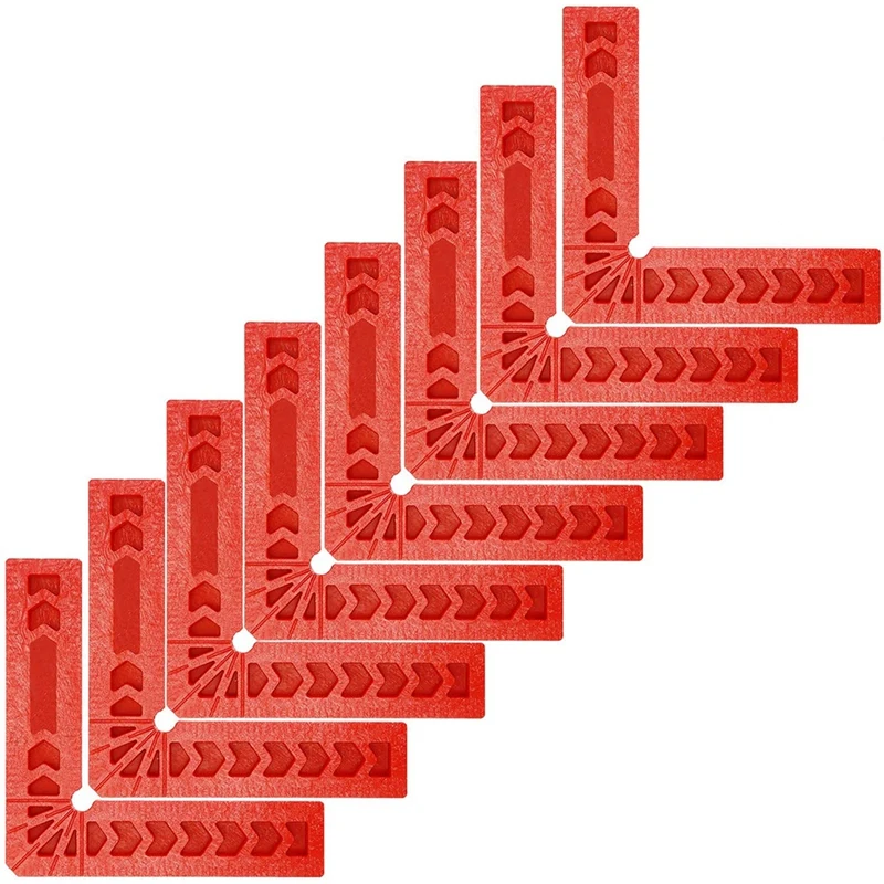 포지셔닝 사각형, 직각 클램프, 목공 목수 코너 클램핑 사각형 도구, 4 인치, 90 도, 8 개