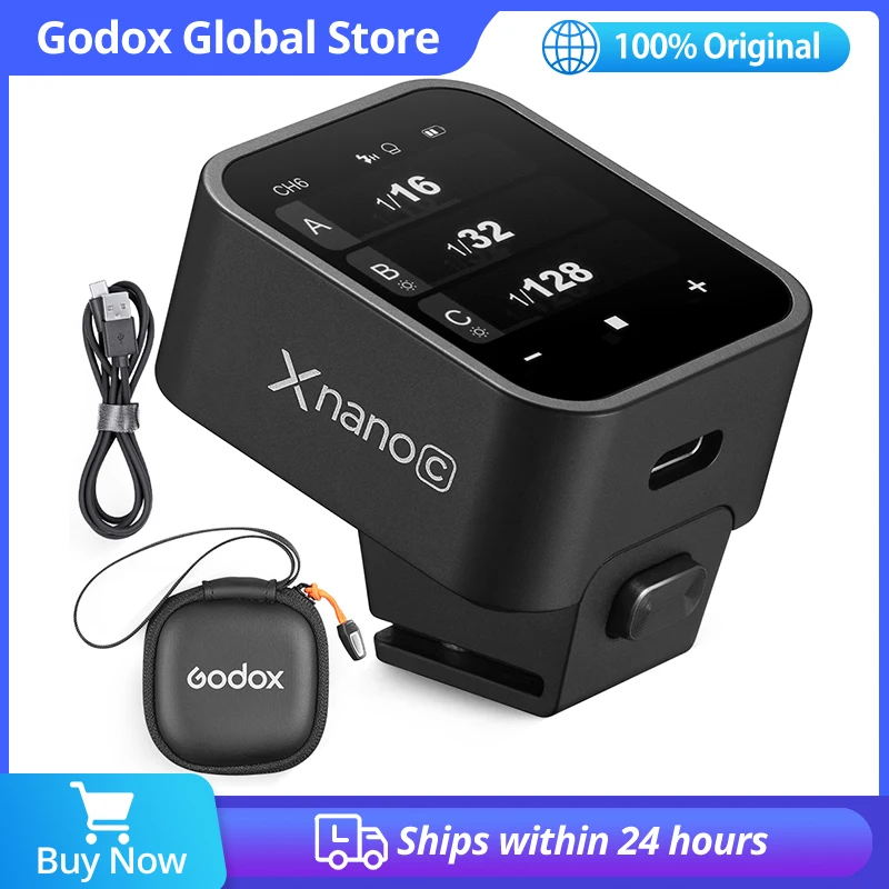 En stock GODOX X3 X3-C X3-N X3-S X3-F X3-O X3-L 2,4G disparador de Flash inalámbrico TTL pantalla táctil OLED para Canon/Nikon
