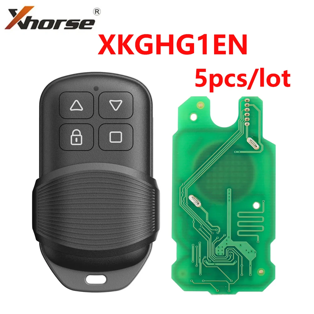 

5pcs/lot Xhorse XKGHG1EN Masker Garage Remote Key Working with KEY TOOL PLUS for KEY TOOL MAX PRO,MAX/ MINI KEY TOOL