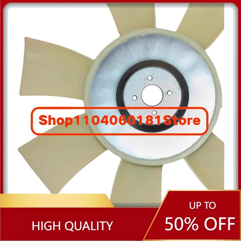 

Высококачественные лопасти вентилятора экскаватора для ZAX60/70, новые SY60/75, совместимые с 4JG1