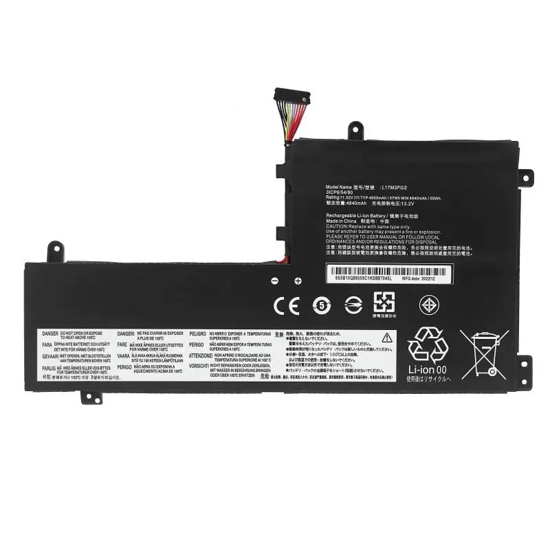 L17C3PG2 L17M3PG2 Laptop Battery for Lenovo Legion Y540 Y730 Y730-15ICH Y740 Y740-15ICH Y7000 2018 2019/Y7000P 2019 11.52V 57Wh