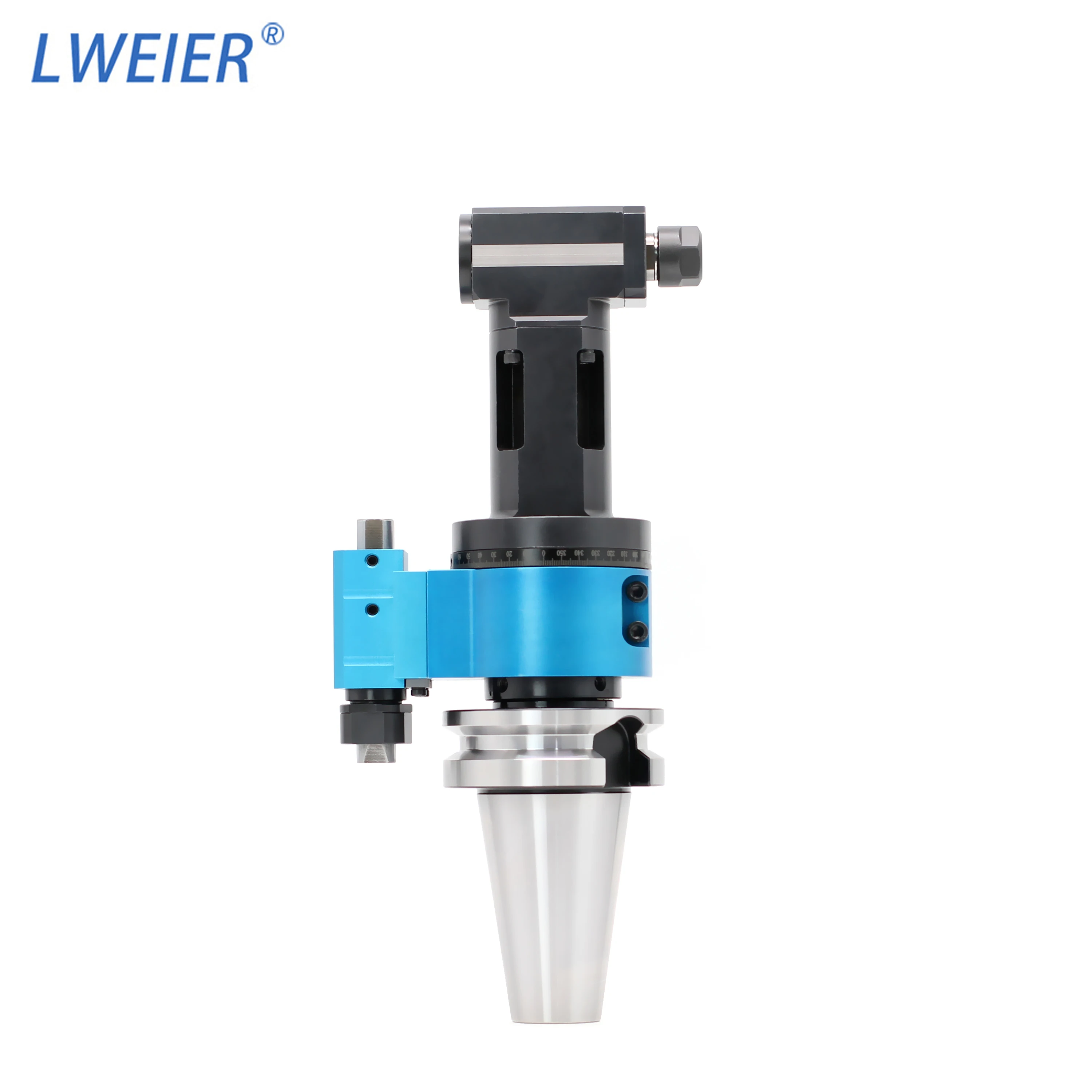 LWEIER BT50BT40 Extended Angle Head Right Angle Side Milling Head for Milling Machine Cavity Processing